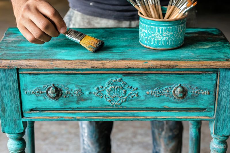 Countertop Painting detail